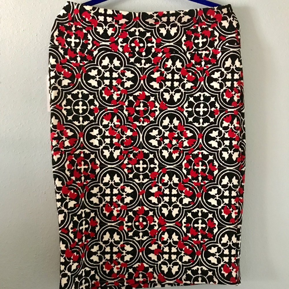Lularoe pencil skirt, XL, NWT
